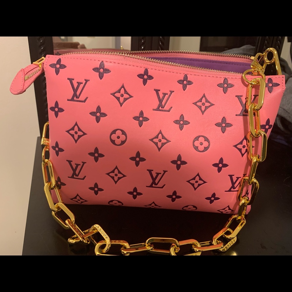 Not for sale LV pink messenger bag